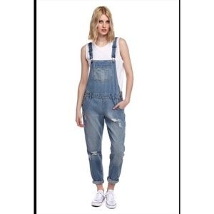 Denim Overalls